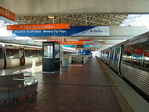 MARTA Airport Station; Atlanta Airport.jpg