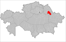 Distretto di Maj – Localizzazione