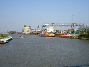 Hafen Braunschweig von Westen