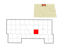 Location of Whitby Township
