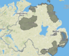 Северная Ирландия AONBs map.png
