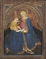 Мадонна с младенцем (Мадонна Смирение) ок. 1410г., Будапешт, Музей изобразительного искусства