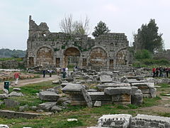 Een Romeinse stadspoort