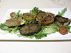 Petits farcis niçois.