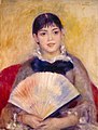 Dona amb ventall Pierre Auguste Renoir