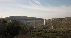 Le viaduc en 2010.