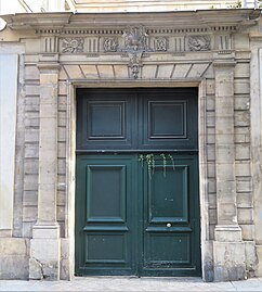 Portail de l'hôtel Le Peletier de Souzy