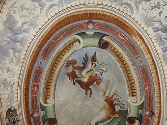 Frescos de la Sala Belerofonte.