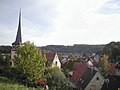 Blick vom Kirchberg iber d Ortsmitte