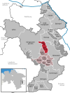 Lage der Gemeinde Süpplingenburg im Landkreis Helmstedt