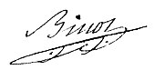 signature de Jacques Binot