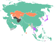 Legal smoking age in Asia