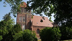 Medieval church in Patzig