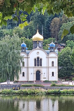 Sankta Alexandras kyrka i augusti 2022.