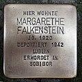 Stolperstein für Margarethe Falkenstein