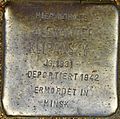 Stolperstein für Alexander Klibansky (Volksgartenstraße 10)