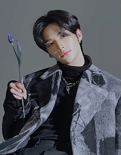 Hyunjin joulukuussa 2021