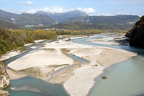 Taljamento meandros (Udinės prov., Ragonijos sav.)