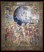 Hercules (tapestry), c. 1530, Bernard van Orley