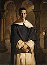 『ドミニコ会ドミニク・ラコルデール神父の肖像』1840年 ルーヴル美術館所蔵