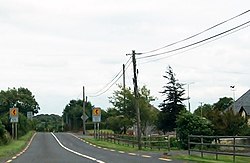 N52 road passing through Killynan (Cooke)