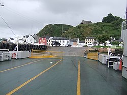 Passage East as seen from the car ferry