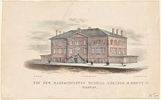 The new Massachusetts Medical College in Grove St., Bosto