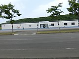 陸上競技場センターハウス（2017年7月）
