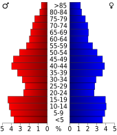 Bevolkingspiramide Eddy County