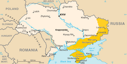 Ucraina - Mappa
