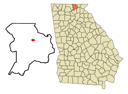 Blairsville – Mappa