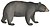 Ursus americanus - 1700-1880 - Печать - Iconographia Zoologica - Специальные коллекции Амстердамского университета - (белый фон) .jpg