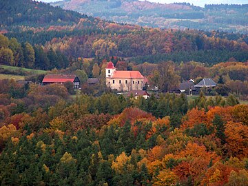 Vue de Bořejov.