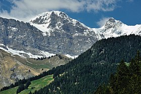 Vue depuis le sud.