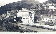 La première gare de Levanto.