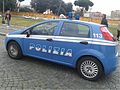 Vehículo de la Polizia di Stato.