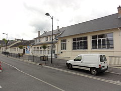 École et bibliothèque, groupe scolaire Jean-Macé.