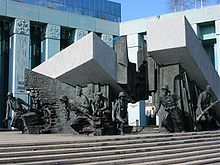 Monument to the Heroes of the Warsaw Uprising in Poland. Warsaw wwII 1.jpg