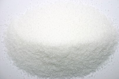 Refined white cane sugar