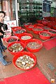 Gulangyu Island fish and seafood restaurant street vendor