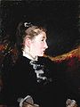 Сидящая девушка, 1880