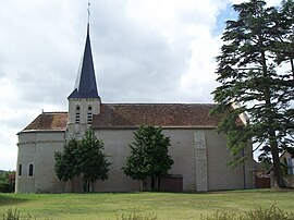 Gereja Saint-Léger, di Vicq-sur-Gartempe