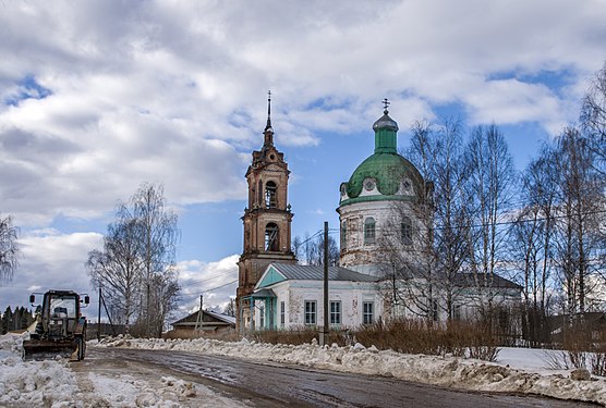 367. Троицкая церковь в селе Елгань, Унинский район Автор — Ele-chudinovsk