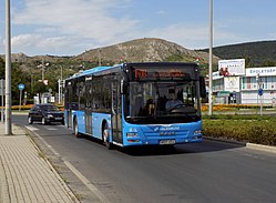 140B busz a Sport utcánál