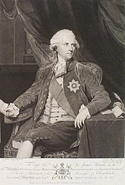 Portrait de James Harris, 1er comte de Malmesbury) (1786, National Portrait Gallery).