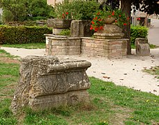 Vestiges de la saline.