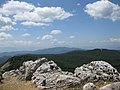 Vista dal Monte Autore verso Monte Livata (Monna dell'Orso)