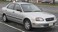 Suzuki Esteem sedan (first facelift, US)