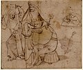 Hieronymus Bosch - Scena comica dal barbiere, (c. 1477-1516)