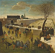 Paysage d'Anvers devant la porte Saint Georges, 1615